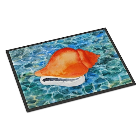 Carolines Treasures 18 x 27 in. Sea Shell Indoor or Outdoor Mat BB5371MAT
